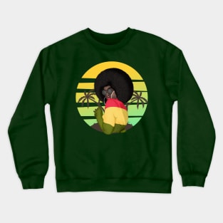 AFRO TEE Crewneck Sweatshirt